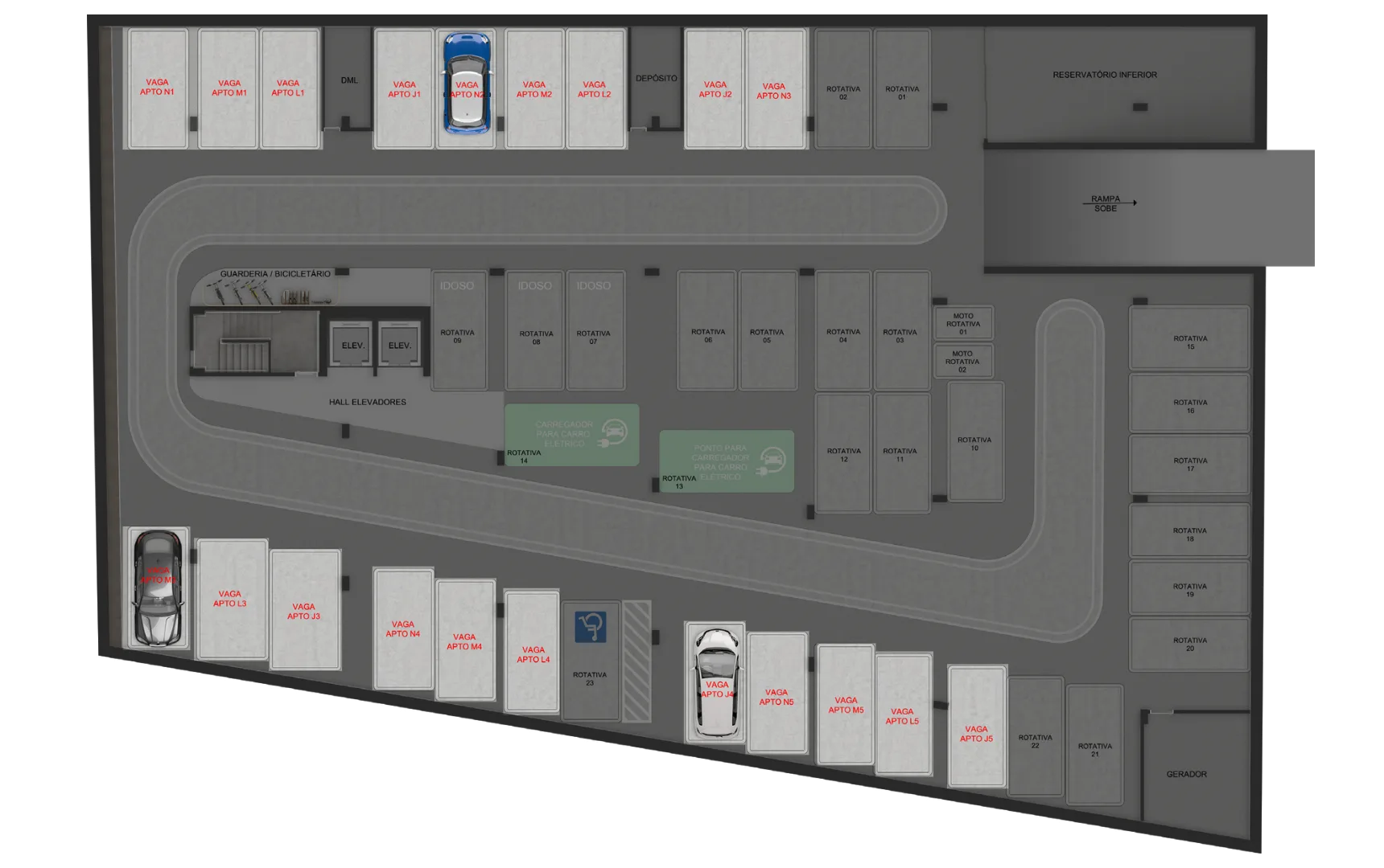 Planta do apartamento